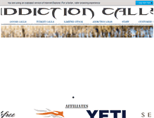 Tablet Screenshot of addictioncalls.com